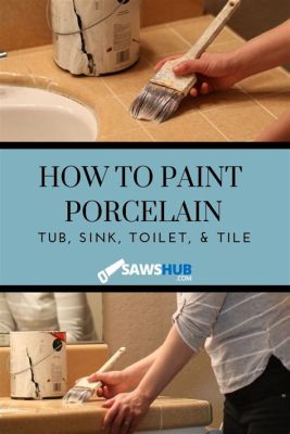 How to Paint Porcelain Sink