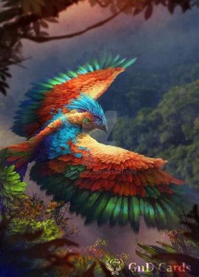  “The Rainbow Bird” - A Magical Creature That Brings Joy and Despair!